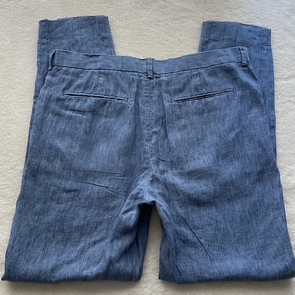 H&M Mens 100% Linen Pants Sz 34R
